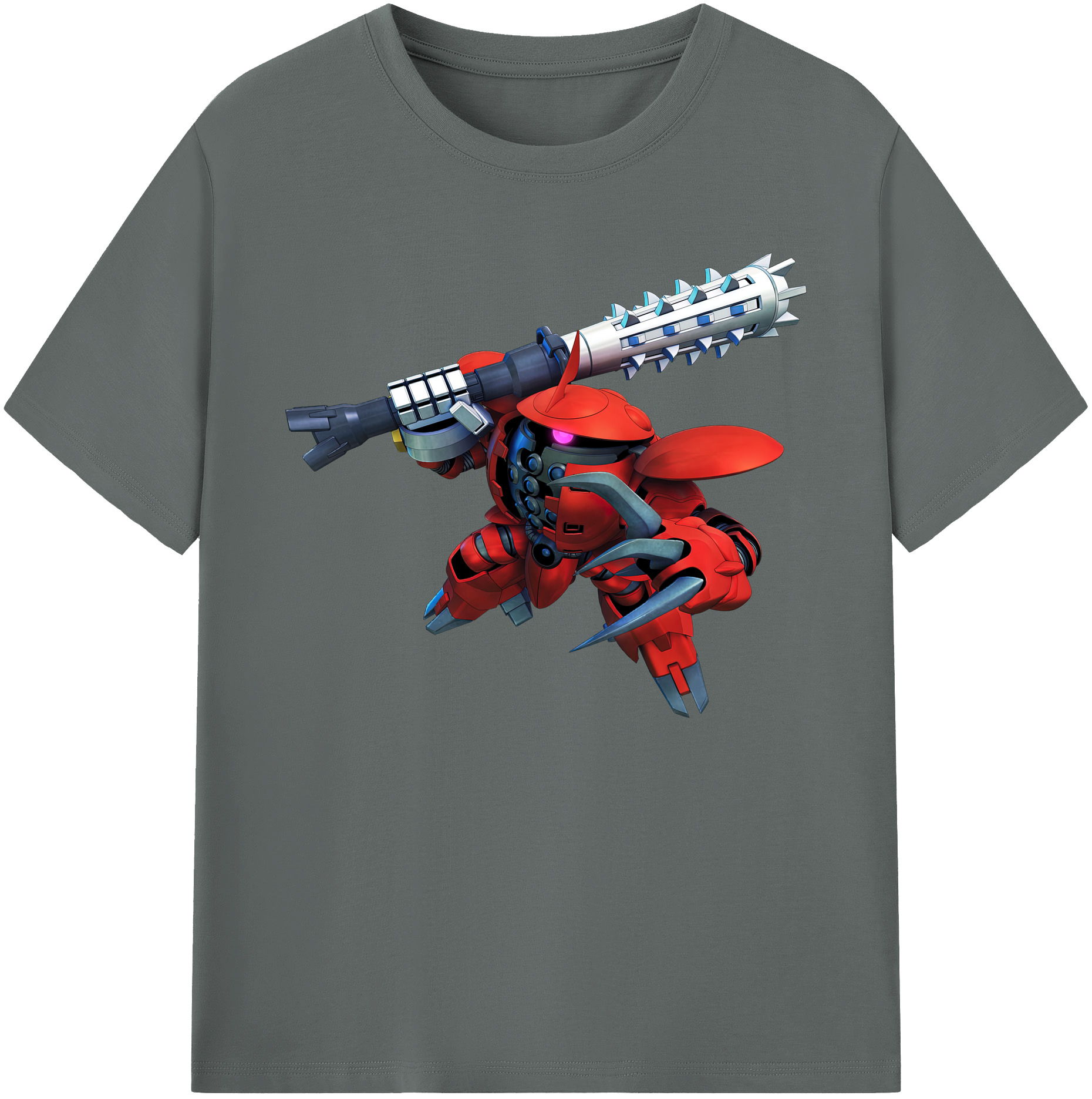 （画像用） 機動戦士ガンダム Mobile Suit Gundam 綿100％ メンズ半袖Tシャツ｜肌触りやわらか＆通気性